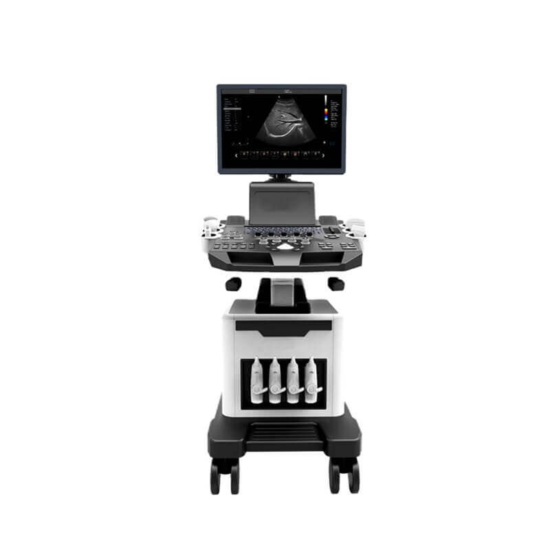 Trolley doppler liver veterinary ultrasound machine PM V5T 21 - Trolley Doppler Liver Veterinary Ultrasound Machine PM-V5T