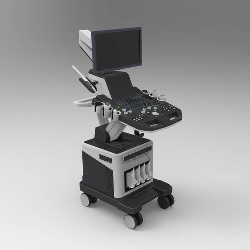 Trolley doppler liver veterinary ultrasound machine PM V5T 8 - Trolley Doppler Liver Veterinary Ultrasound Machine PM-V5T