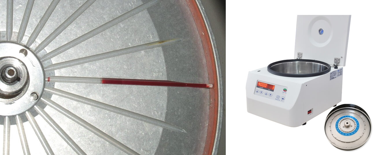 Hematocrit capillary tube centrifuge - Hematocrit Centrifuge